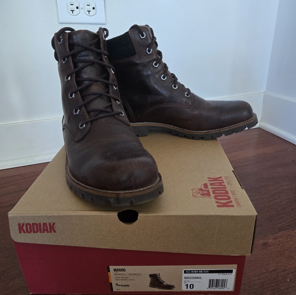 Men's Kodiak Magog Boot Size 10